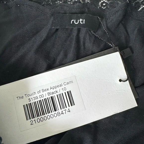 Ruti THE TOUCH OF SEX APPEAL CAMI Size 10 NWT - Picture 2 of 4